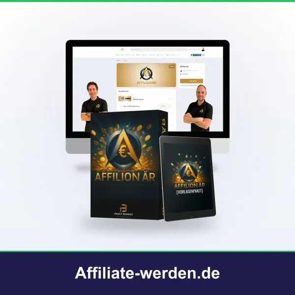 Affilionär: Günstiger Affiliate-Einstieg der ProfitBuddies (Ratgeber)