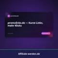 PromoLinks für Affiliates: mehr Provision mit smarten Links
