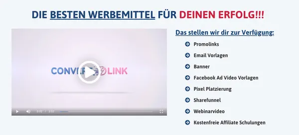 convertlink Partnerprogramm von Sven Hansen und Thomas Seewald