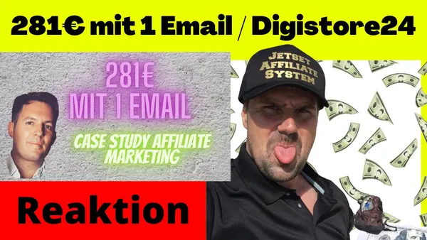 281€ mit 1 eMail / Digistore24