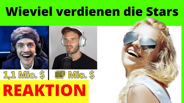 Wieviel verdienen die Stars auf Youtube, Twitch und Instagram?