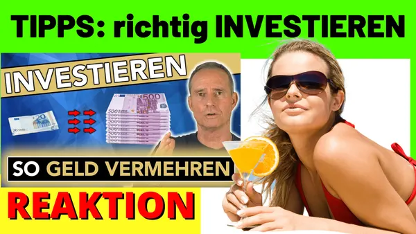 TIPPS: richtig INVESTIEREN | So lässt Du GELD für Dich arbeiten