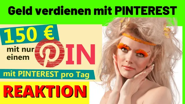 15O€ Geld verdienen mit PINTEREST & Digistore24 als Anfänger