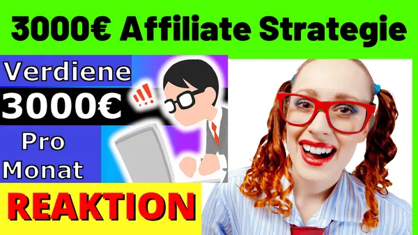Verdiene 3000€ Pro MONAT mit Dieser Affiliate Strategie