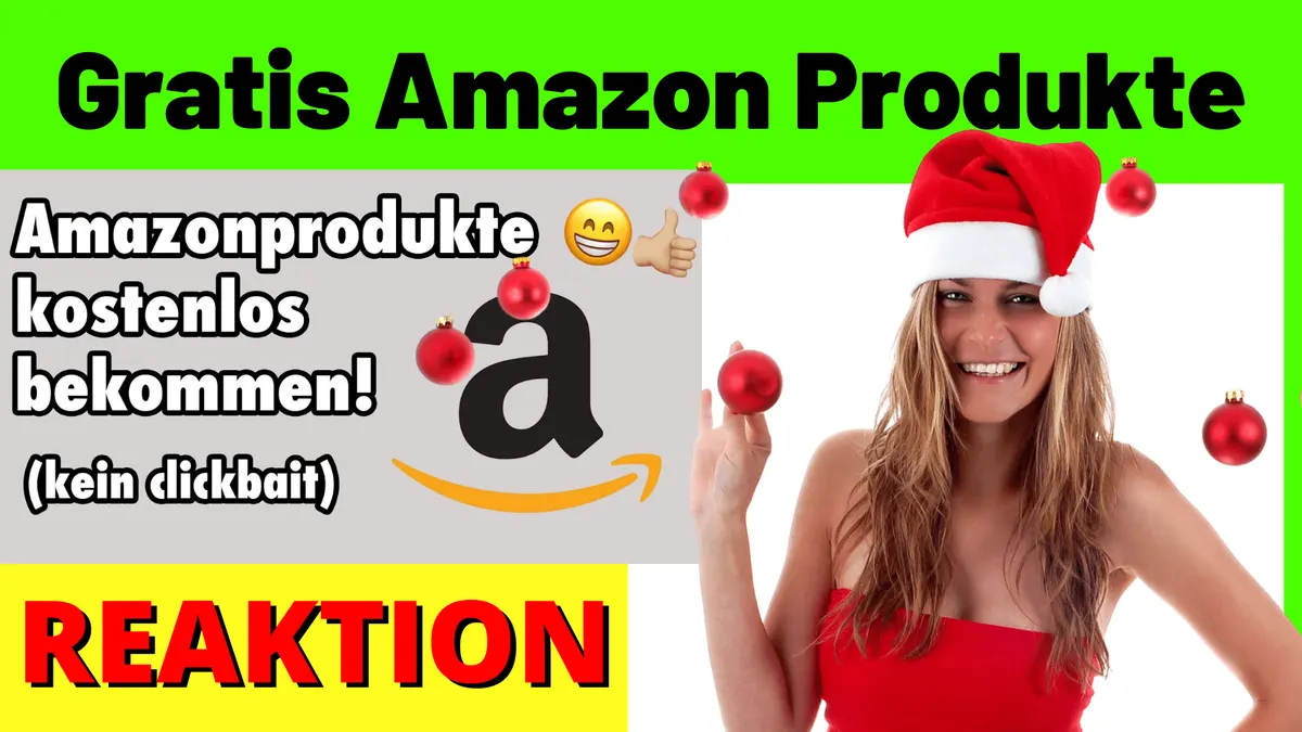 Gratis Amazon-Produkte bekommen