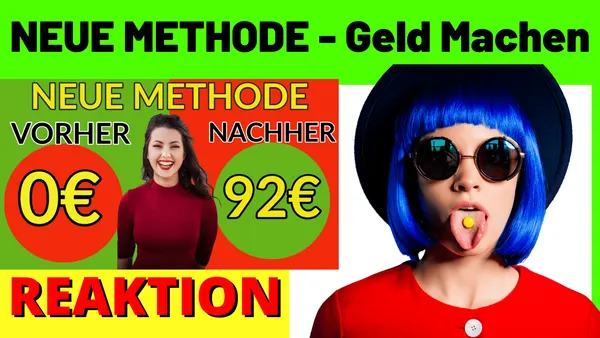 NEUE METHODE SOFORT GELD VERDIENEN IM INTERNET